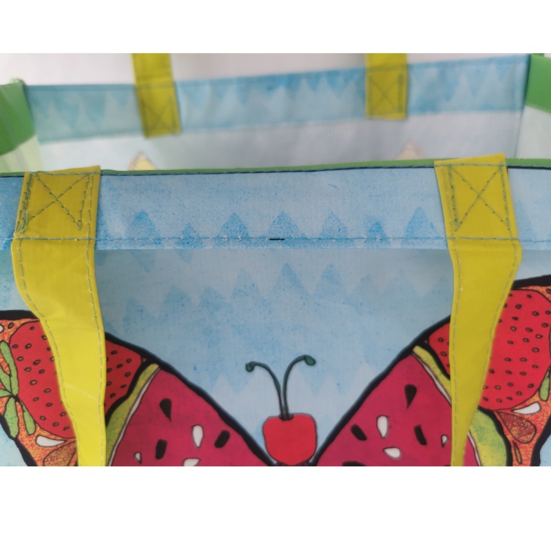 Reusable Eco Friendly Bags Wholesale Custom Printed Shopping Laminated Large Capacity Custom Luxury Pp Non Woven Handle Bags