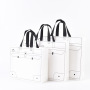 Custom portable eco friendly pp laminated non woven fabric tote shopping bag