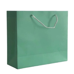 Custom Printed Logo Luxury White Orange Paper Bag Retail Boutique Shopping Gift Paper Bags With Your Own Logo