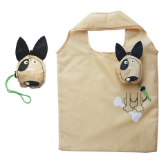 new style foldable recycle bag with polyester fabric shopping bag
