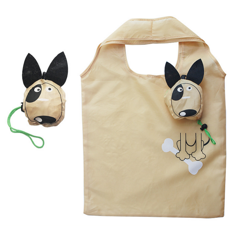 new style foldable recycle bag with polyester fabric shopping bag