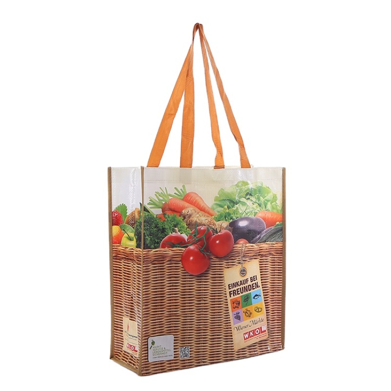Free Sample Recycle bag Fruit Shopping Bag PP Woven Polypropylene Bag