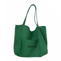Wholesale high quality reusable custom logo large cotton canvas shopping tote bag