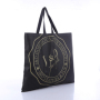 large portable eco friendly reusable pp non woven fabric shopping bag custom logo