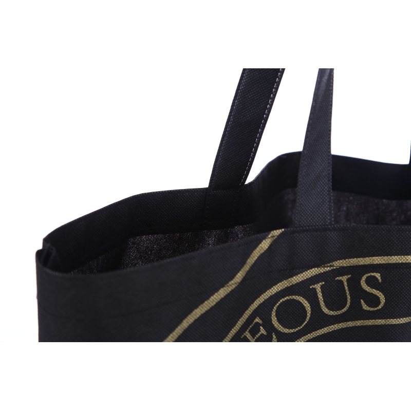 large portable eco friendly reusable pp non woven fabric shopping bag custom logo