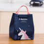 Stock cute unicorn portable school insulated lunch cooler bags for kids