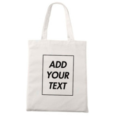 wholesale reusable plain custom logo canvas tote shopping bags with zipper pockets