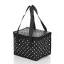 Reusable eco friendly custom logo non woven outdoor insulated cooler tote bag