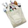 wholesale custom logo reusable grocery foldable canvas shoulder shopping bag