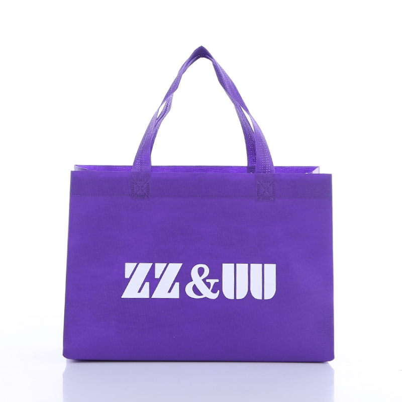Stock ultrasonic factory price advertising carry bag wholesale eco reuseable pp non woven bag