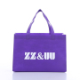 Stock ultrasonic factory price advertising carry bag wholesale eco reuseable pp non woven bag