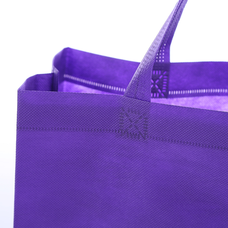 Stock ultrasonic factory price advertising carry bag wholesale eco reuseable pp non woven bag
