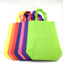 Stock ultrasonic factory price advertising carry bag wholesale eco reuseable pp non woven bag