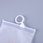 Custom Earrings Necklace Packaging Zipper Bag Transparent PVC Jewelry Cosmetics Ziplock Bag
