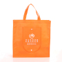 Reusable non woven shopping foldable tote storage bags with logo