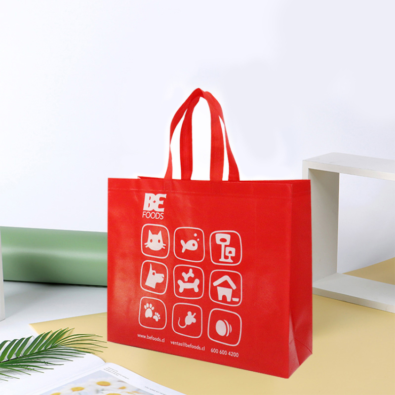 High quality promotional custom design eco friendly ultrasonic laminated pp non woven shopping tote bag