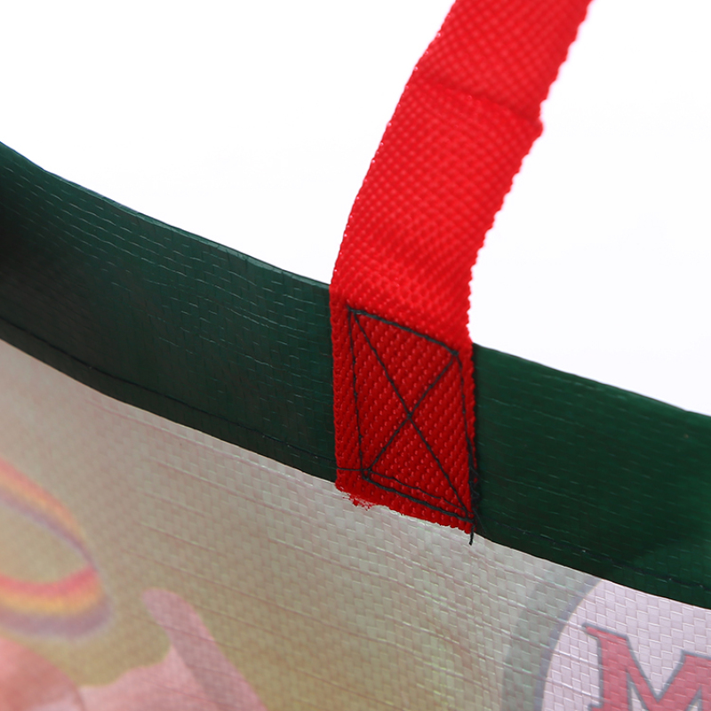 Wholesale High Quality Custom PP Woven Laminated Grocery Shopping Bag  Manufacturer