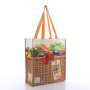 Wholesale High Quality Custom PP Woven Laminated Grocery Shopping Bag  Manufacturer
