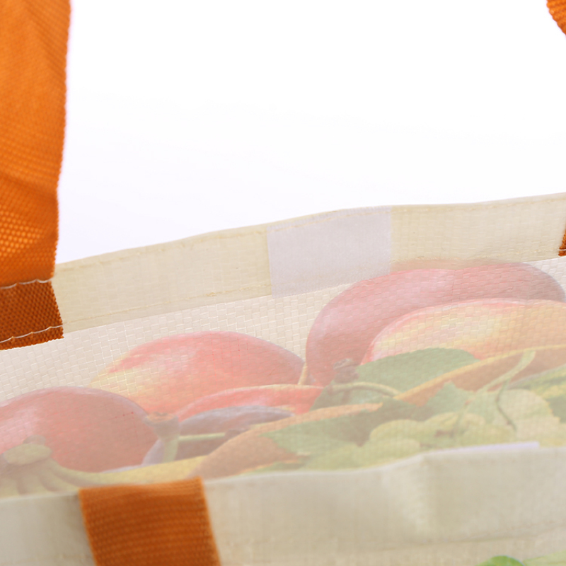 Wholesale High Quality Custom PP Woven Laminated Grocery Shopping Bag  Manufacturer