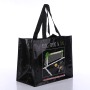 promotional large capacity reusable laminated rpet pp woven shopping bag