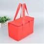 Stock plain custom logo portable non woven beer insulated cooler bag for food