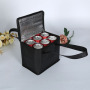 Stock plain custom logo portable non woven beer insulated cooler bag for food