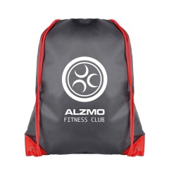 High Quality Customized Logo Printing Waterproof Polyester Drawstring Bag