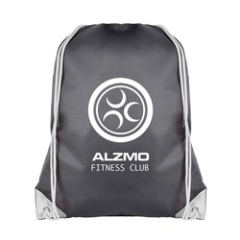 High Quality Customized Logo Printing Waterproof Polyester Drawstring Bag