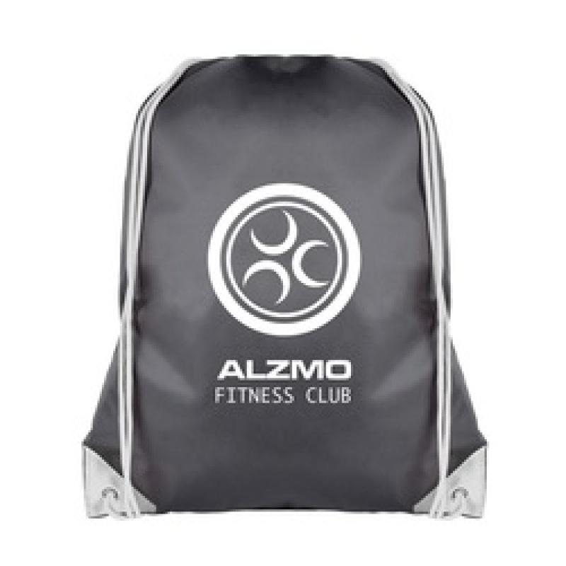 High Quality Customized Logo Printing Waterproof Polyester Drawstring Bag