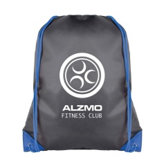 High Quality Customized Logo Printing Waterproof Polyester Drawstring Bag