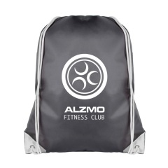 High Quality Customized Logo Printing Waterproof Polyester Drawstring Bag