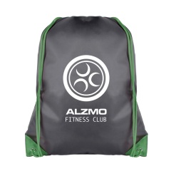 High Quality Customized Logo Printing Waterproof Polyester Drawstring Bag