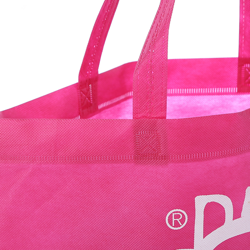 2022 Chengbai  Printable Logo Non Woven Handle Bag Shopping Bags Reusable
