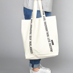 wholesale reusable heavy duty grocery custom large 12 oz canvas tote shopping bag