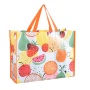 wholesale custom logo reusable waterproof pp laminated non woven tote shopping bag