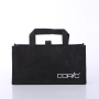 Large eco friendly reusable custom pp non woven shopping bags logo printed