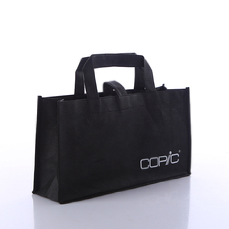 Large eco friendly reusable custom pp non woven shopping bags logo printed
