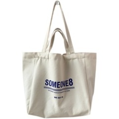 Wholesale promotional eco friendly reusable plain cotton canvas tote shopping bags with custom printed logo