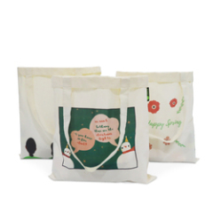 Wholesale promotional eco friendly reusable plain cotton canvas tote shopping bags with custom printed logo