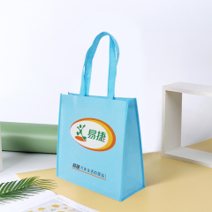 Wholesale Custom Printed Eco Friendly Recycle Reusable PP Laminated Non Woven Fabric Grocery Tote Shopping Bags