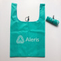 eco friendly custom logo printed polyester foldable bags shopping bag reusable