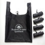 eco friendly custom logo printed polyester foldable bags shopping bag reusable