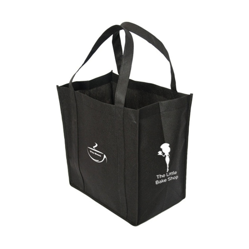 strong and long handle non woven wedding dress bag  w cut non-woven bag tnt non woven bag