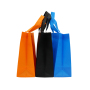 Stock biodegradable rpet recycled non woven custom shopping bags logo printed