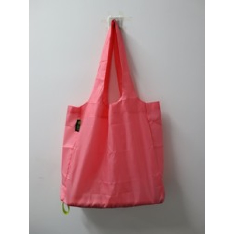 Customized  Expandable Folding Tote Bag Large  Capacity Reusable 190T Polyester Foldable Grocery Shopping Tote Bag