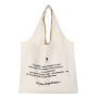 Wholesale 12oz large capacity canvas shoulder shopping tote bag with custom logo
