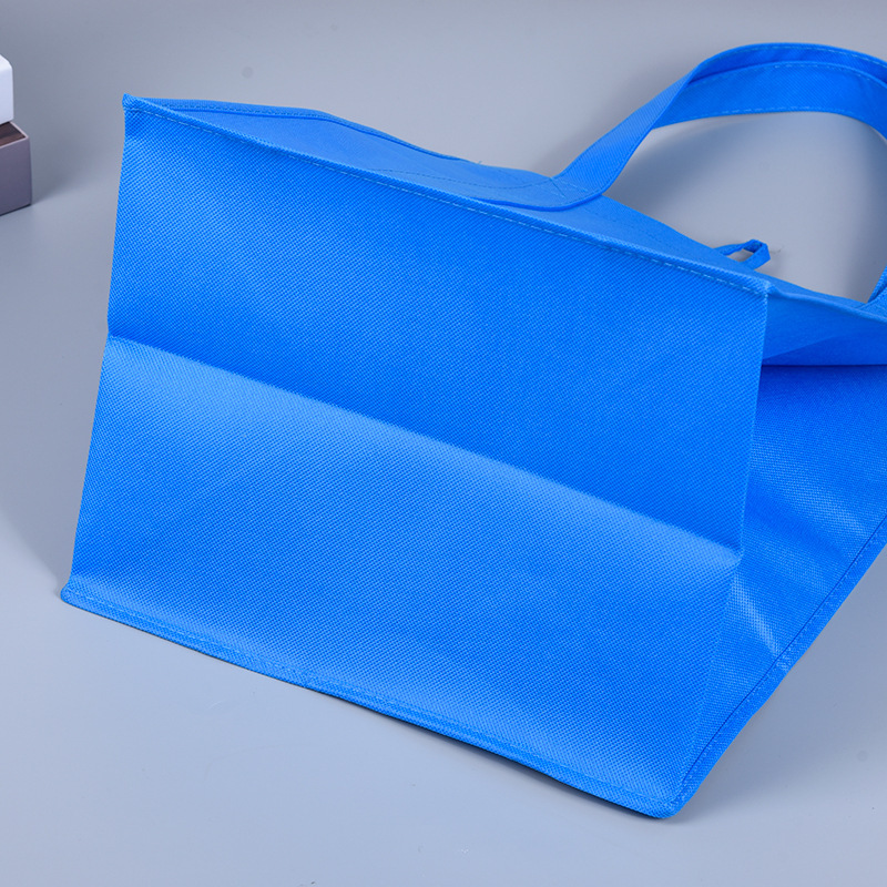 wholesale reusable printable portable pp non woven fabric shopping bag custom logo