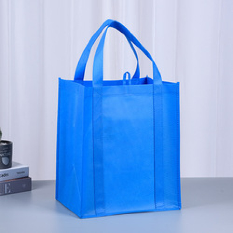 wholesale reusable printable portable pp non woven fabric shopping bag custom logo