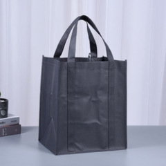 wholesale reusable printable portable pp non woven fabric shopping bag custom logo