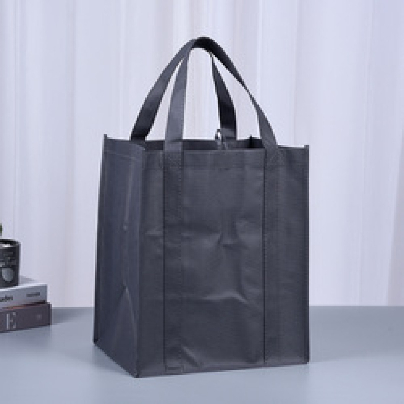 wholesale reusable printable portable pp non woven fabric shopping bag custom logo